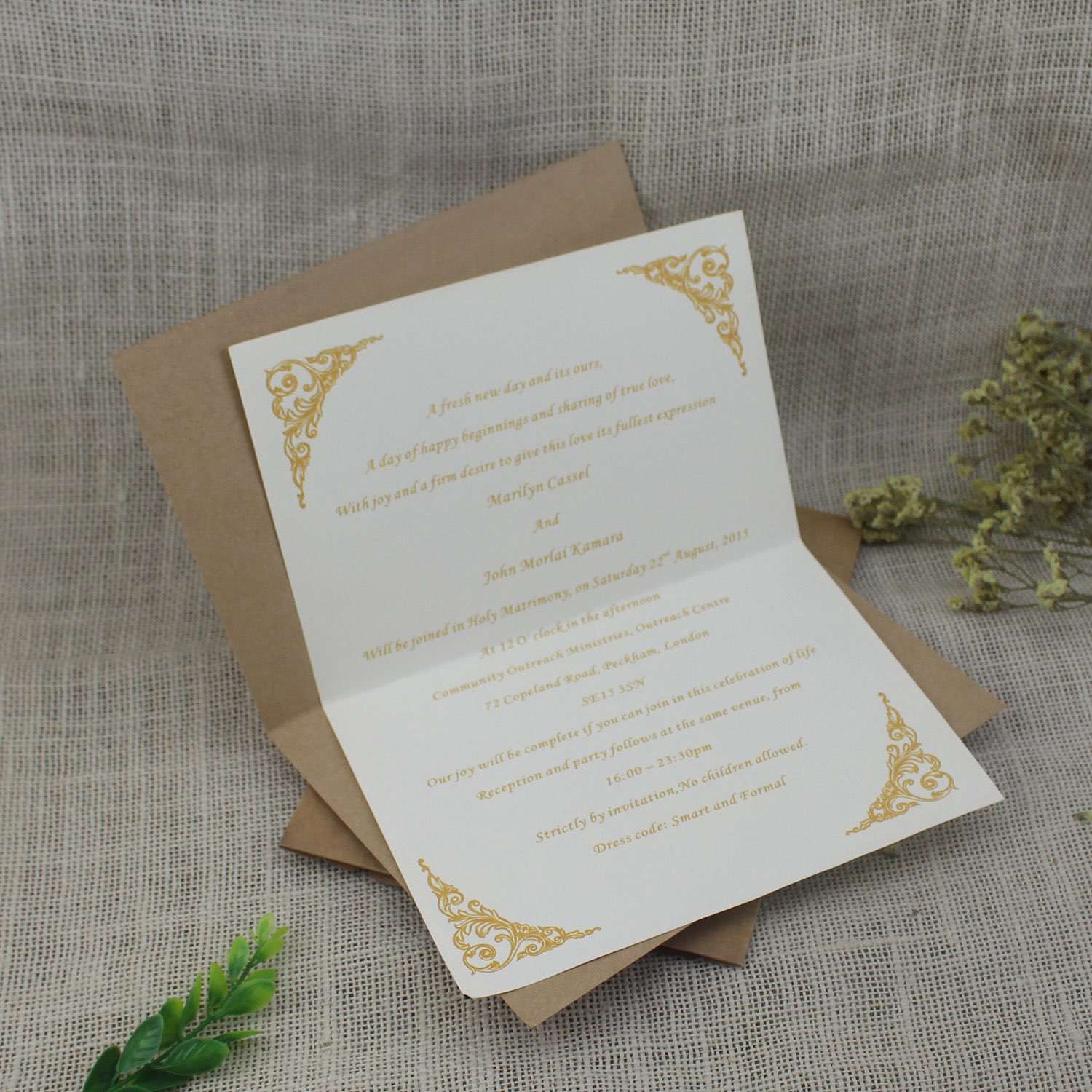 invitation card